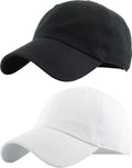 KBETHOS Classic Unisex Cotton Adjustable Low Crown Baseball Cap – Plain Dad Hat