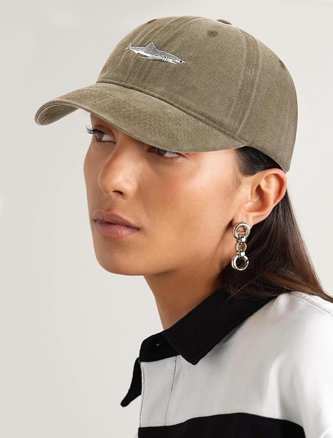 Malaxlx Women's Men's Fashion Baseball Cap Adjustable Strapback Hats Dad Hat Visor Sports Hat