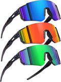 SEKKAF Youth Baseball Sunglasses Kids Sports Sunglasses for Boys Girls Softball Cycling Glasses UV400 Protection