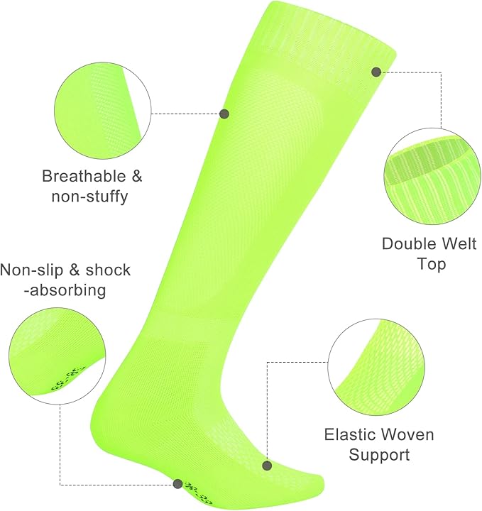 Baseball Socks and Belt Combo for Youth Adult Softball Sock Belt for Boys and Girls