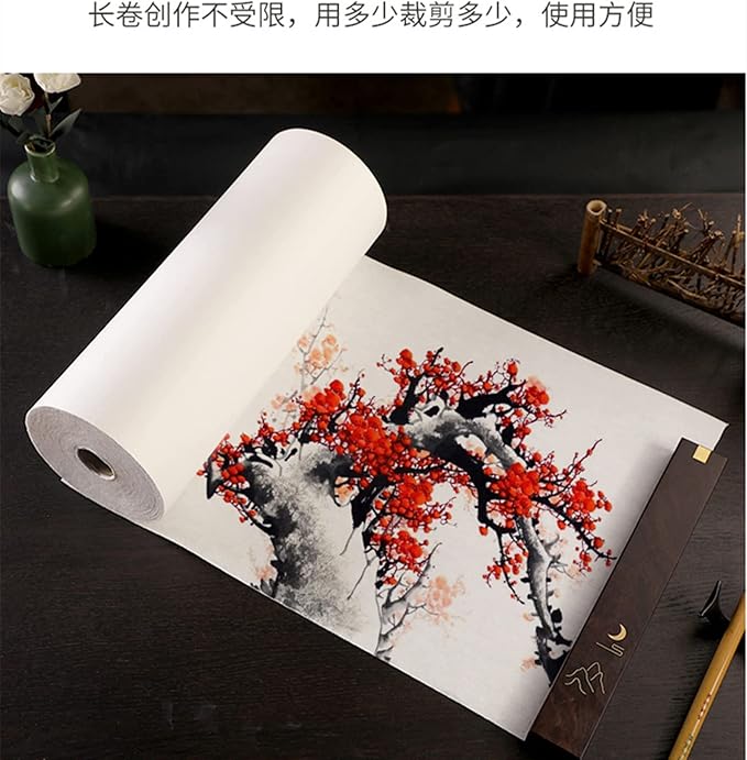 MEGREZ Roll Pack Xuan Paper Thicken Calligraphy Xuan Paper Sumi Paper - Image 5