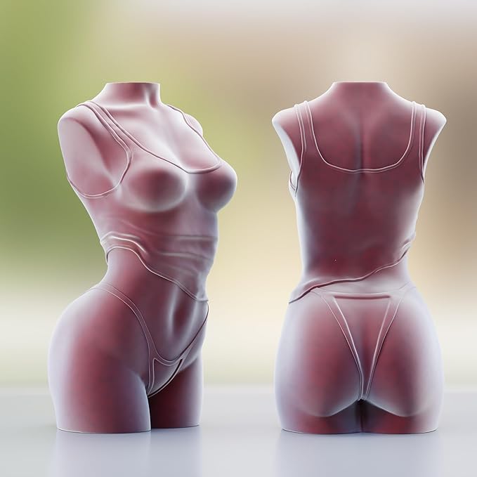 Cylinder Wave Candle Resin Mold - Image 2
