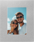 Picture Mats, 8 x 10 for 5 x 7 Pictures Acid Free White Core Bevel Cut Frame by uxcell