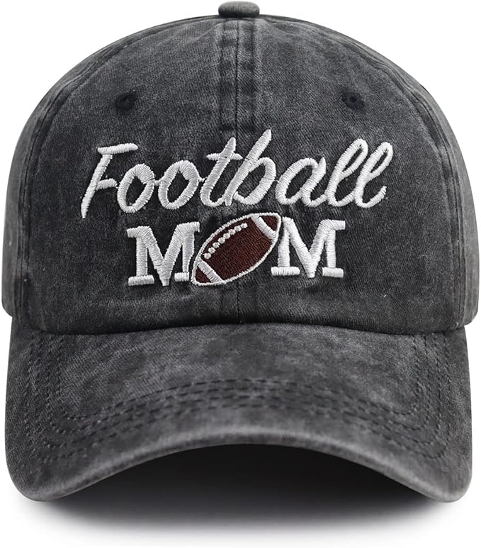 Funny Embroidered Baseball Mom Baseball Cap for Women, Adjustable Cotton Sun Hat for Mama Grandma