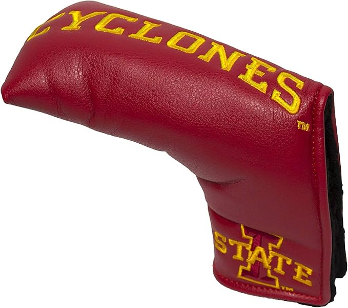 Team Golf NCAA Golf Club Vintage Blade Putter Headcover, Form Fitting Design, Fits Scotty Cameron, Taylormade, Odyssey, Titleist, Ping, Callaway