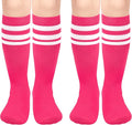 Olreco Toddler Soccer Socks Kids Baseball Socks Youth Softball Sock for Girls Boys Football Sock Boys Athletic Accessories