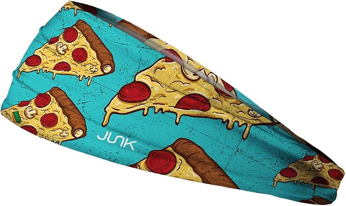 JUNK Brands Big Bang Lite Novelty Headband - Moisture-Wicking, Performance Fabric, Non-Slip, Sports Sweatband for Men & Women - One Size