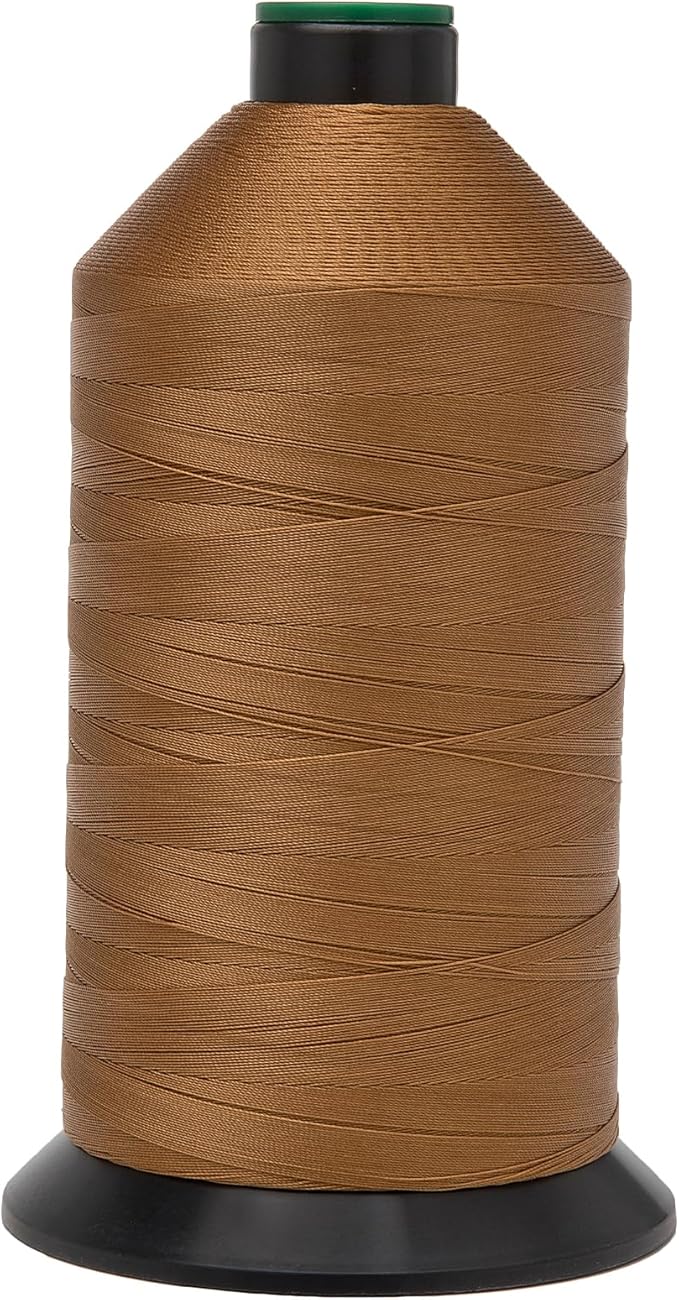Extra Strong Bonded Nylon Thread #69 Tex70 – 16 OZ, Versatile Stitching Solution by HILOHILO
