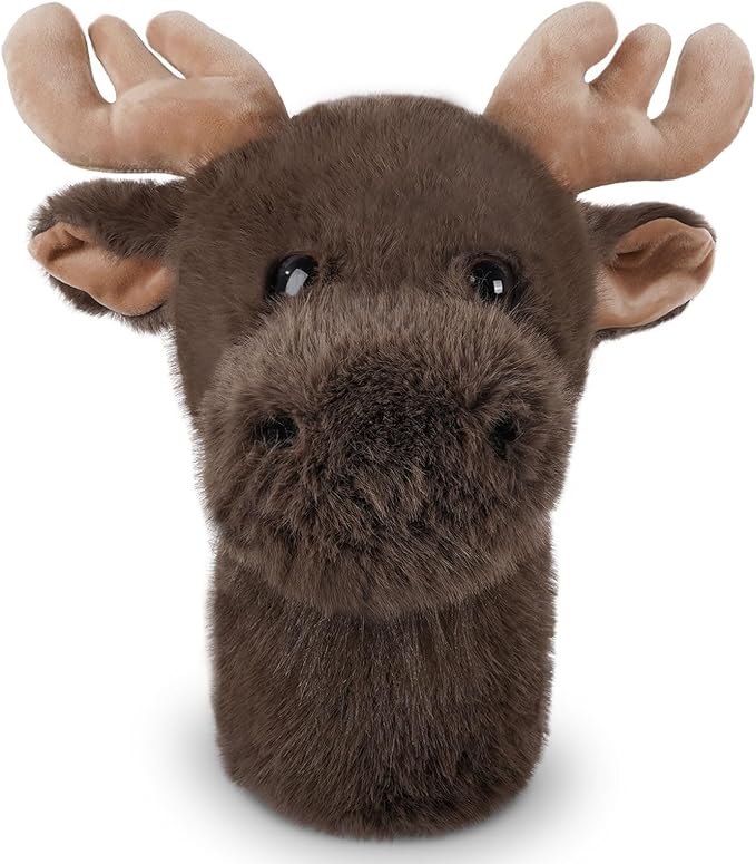 mytag Funny Golf Club Head Covers, Animal Plush Driver Headcover, Golf Headcover Fits Standard 460cc Driver Head