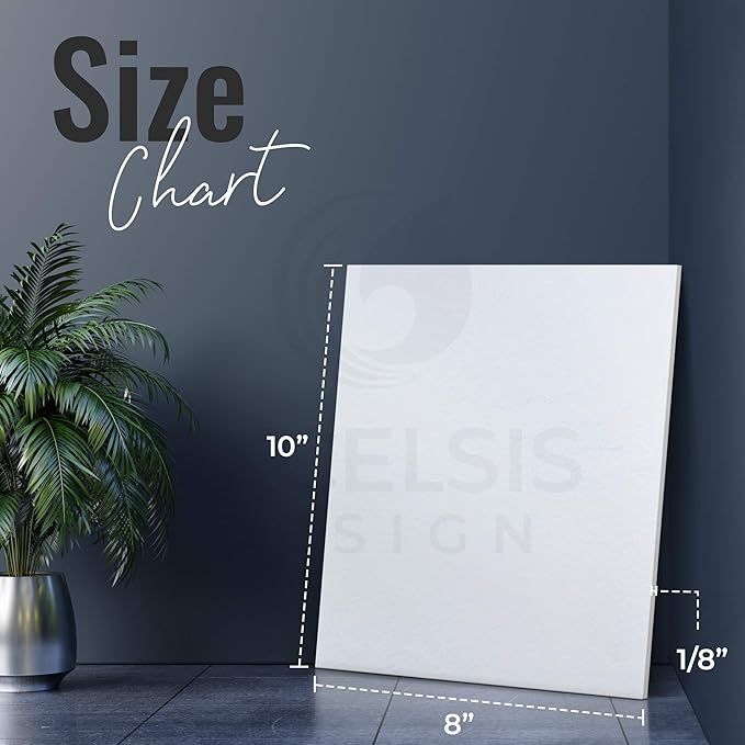 White Foam Board 8 x 10 x 1/8" Inch, 15 Pack Acid-Free Foam Core Poster Board - Image 2