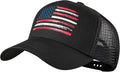 Baseball Cap, American Flag Trucker Hat for Men Women, Breathable Adjustable Fit Outdoor Mesh Snapback Hats