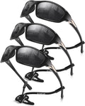 3 Pack Polarized Sports Sunglasses for Men, Mens Sunglasses Wrap Around UV Protection for Cycling Fishing Driving