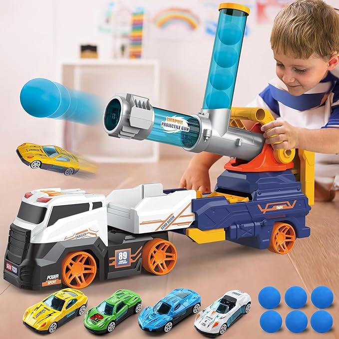 Dwi Dowellin Truck Toys for Kids, - Image 2