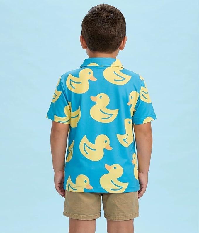 Tipsy Elves Kids and Toddlers Golf Shirts - Athletic Comfort Fit with Quick Dry Material