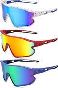 Kids Baseball Sunglasses - Youth Baseball Sunglasses for Boys Girls - Sports Softball Shades Age 6-14