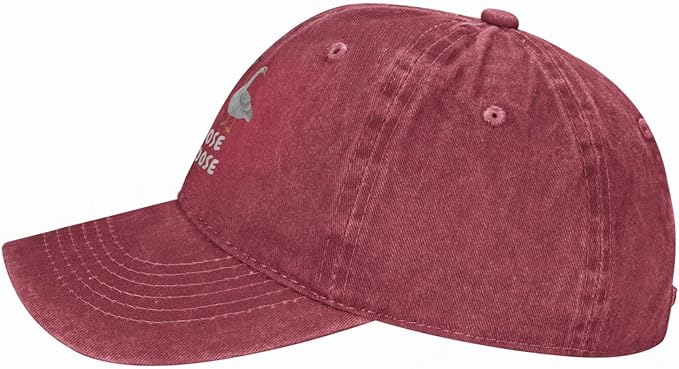 Funny Goose Hat Silly Goose On The Loose Hat Men Baseball Hats Funny Cap