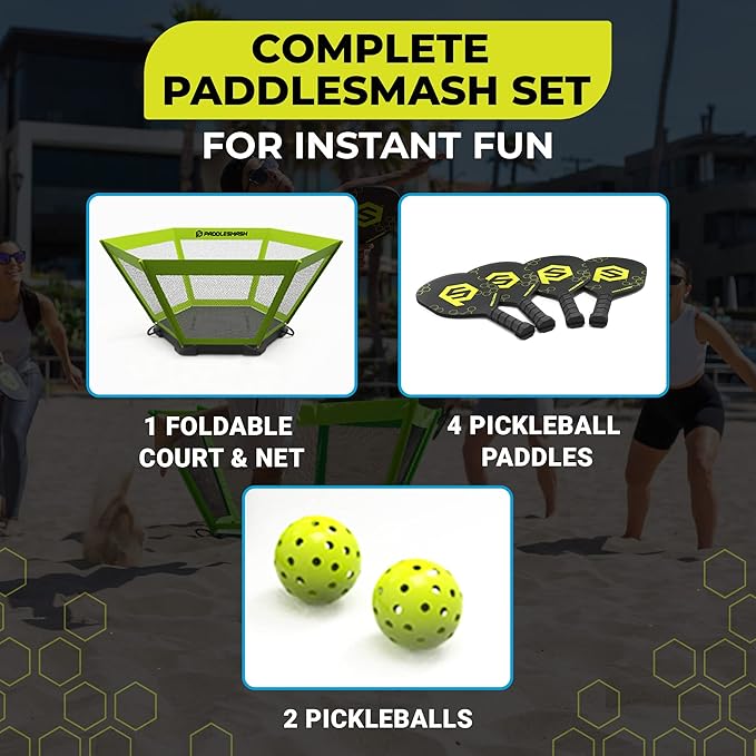 PaddleSmash - Pickleball Yard Game As Seen on Shark Tank - Beach, Tailgate & - Image 6
