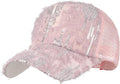 Hoce Fashion Rhinestone Denim Baseball Cap Studded Bling Hat for Women