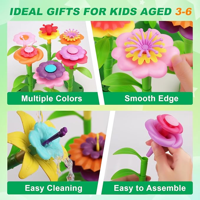 BIRANCO. Flower Garden Building Toys - Image 2