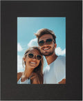 Picture Mats, 8 x 10 for 5 x 7 Pictures Acid Free White Core Bevel Cut Frame by uxcell