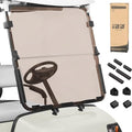 10L0L Golf Cart Windshield for Yamaha G22 (2003-2006) Models Gas or Electric Golf Cart (Clear/Tinted)