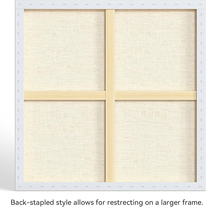 PHOENIX 36x36 Inch 2 Pack Artist Canvas - Image 3