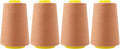 Mandala Crafts 4 Pack of Serger Threads Cones Spools by MandalaCrafts