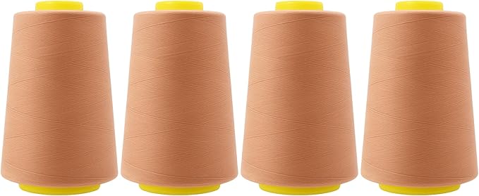 Mandala Crafts 4 Pack of Serger Threads Cones Spools by MandalaCrafts