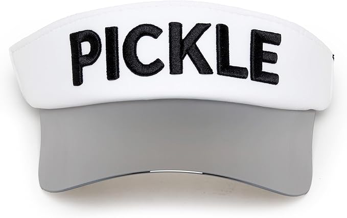 Funky Junque Women's UV 50 Adjustable Sun Visor - Golf Tennis Pickleball - Sports Themes Solid Colors Easter Pastels