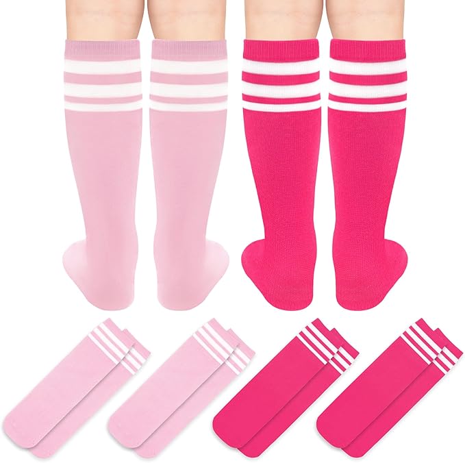 Olreco Toddler Soccer Socks Kids Baseball Socks Youth Softball Sock for Girls Boys Football Sock Boys Athletic Accessories