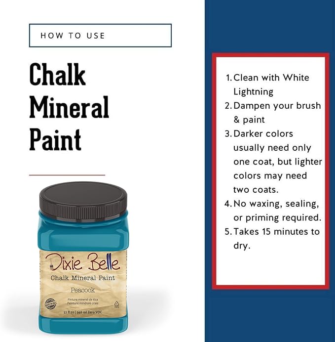 Dixie Belle Paint Company Chalk Finish Furniture Paint - Image 3