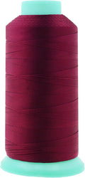 Mandala Crafts Bonded Nylon Thread Burgundy Heavy Duty Sewing Threads by MandalaCrafts