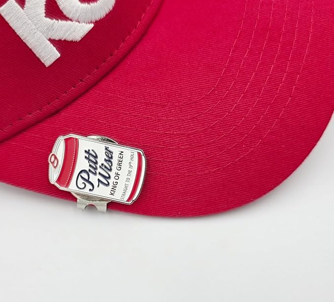 Food & Drink Golf Ball Markers with Hat Clip – Funny Magnetic Golf Accessories & Unique Gifts for Golf Lovers