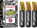 3Pcs Gold Jumbo Poster Markers, 15MM Thick Permanent Acrylic Graffiti Markers by CoogertPaintPens
