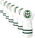 Team Golf NCAA White Vintage Driver Golf Club Headcover, Form Fitting Design, Retro Design