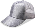 Criss Cross Hat Washed Distressed Baseball Cap Ponytail Hat High Messy Bun Ponycap for Women