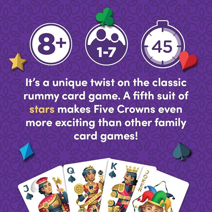 PlayMonster Five Crowns Collectible Tin – Card Game - Image 5