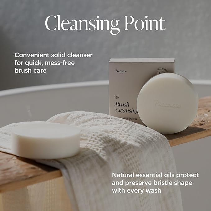 Piccasso Brush Cleaner – Makeup Brush Cleaner Cleanser Soap - Image 3