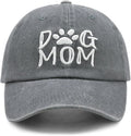 Waldeal Women's Embroidered Dog Mom Hat Adjustable Denim Baseball Cap