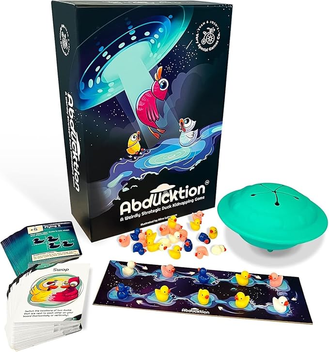 Abducktion - A weirdly Strategic Duck Kidnapping Game, 15-Minutes of Light by Abducktion