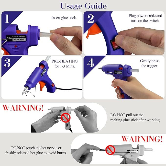 Mini Hot Glue Gun, Hot Melt Gun - Image 4