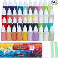 JAJADO 54 Pcs Water Marbling Paint Kit, Water Paint Marbling Ink & Turkish by JAJADO