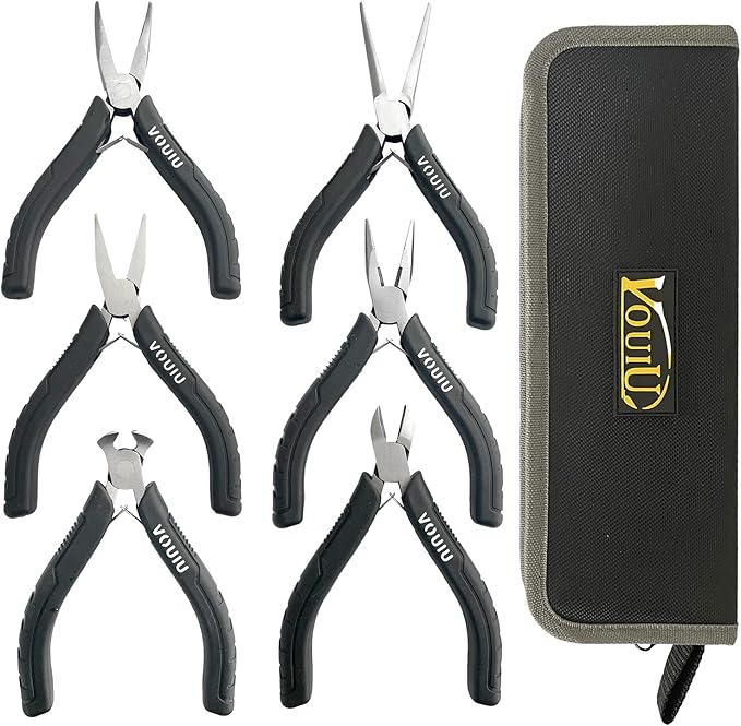 6-Piece Mini Pliers Set by vouiu