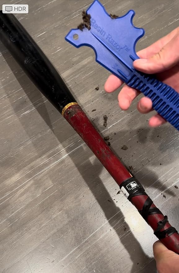 Baseball Bat Pine Tar Remover and Cleat Spike Cleaner Scraper Multitool