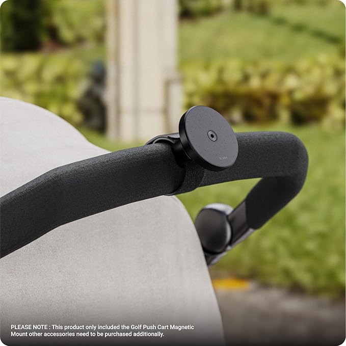 TUSITA Golf Push Cart Magnetic Mount for Magnetic Rangefinder - Compatible with Magsafe Phone