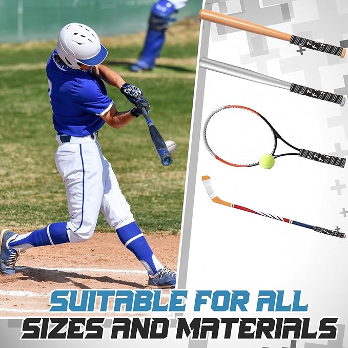 Pushglossy Christian Baseball Bat Grip Tapes 1.5mm Faith Cross Bat Grip Tape, Precut Full Adhesive Baseball Wrist Tape Scripture Design Non-Slip Religious Baseballs Grips Tapes