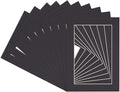 Poster Palooza 5.5x8.5 Mat for 8.5x11 Frame Acid-Free Kit by Poster+Palooza