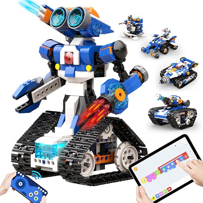 STEM Robot Toy 6-in-1 Robot Building Kit by ApitorTechnologyCoLtd