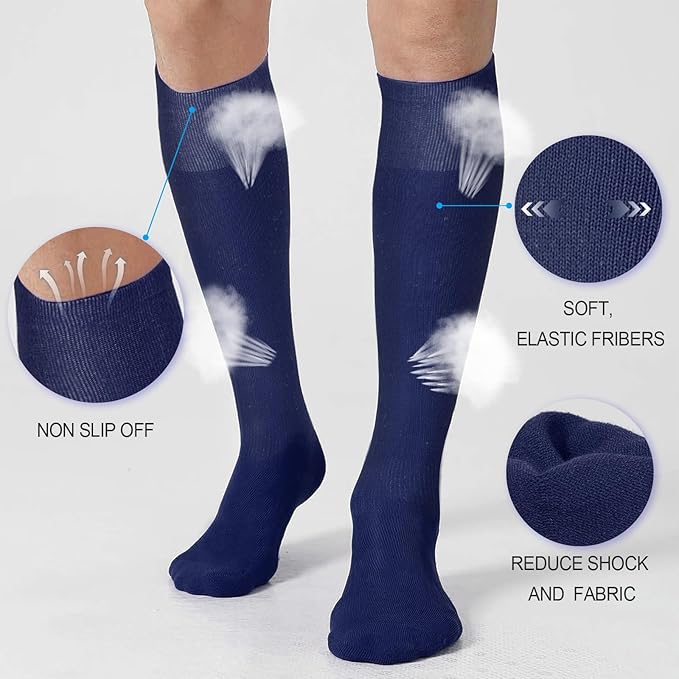 XZQTIVE Baseball Softball Socks and Baseball Softball Belt Combo Set Knee-High Soccer Socks for Kids Youth Adult