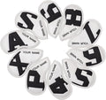 Craftsman Golf Magnetic Iron Headcovers Protective Cover with Large No. Available for Customize Name
